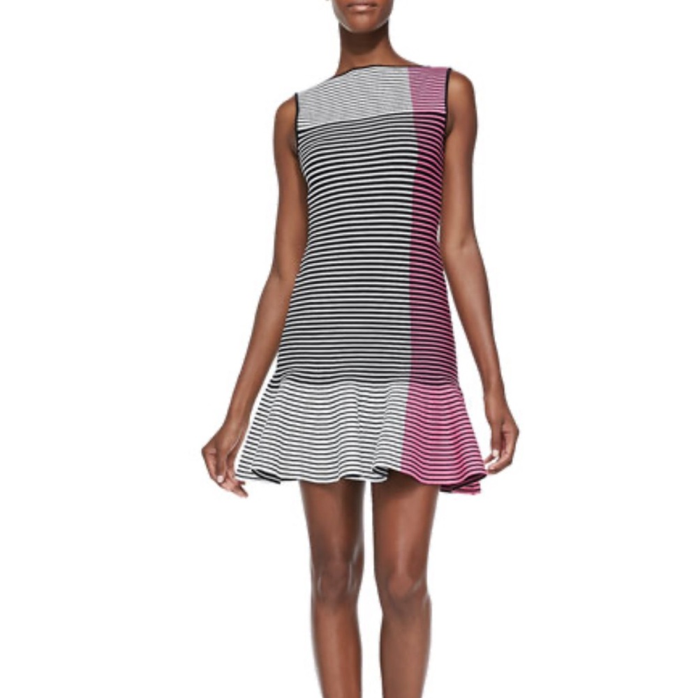 Ohne Titel Striped Fit and Flare Dress Size S
